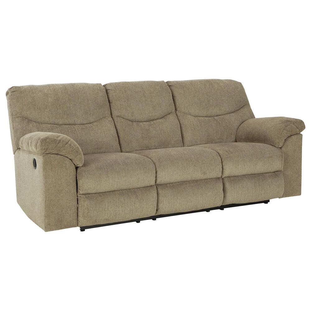 Ashley Alphons Manual Reclining Sofa in Briar, , large