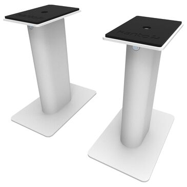 Kanto 9" Universal Desktop Speaker Stand with Cable Management in White (Set of 2), , large