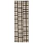 Chris Loves Julia x Loloi Polly 2"6" x 9"9" Black and Ivory, , large