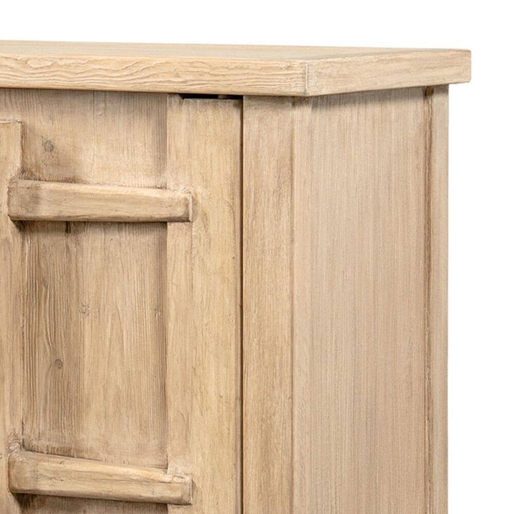 Jennifer Taylor Home Rowan 91" 4-Door Sideboard in Heritage Light Natural Brown, , large
