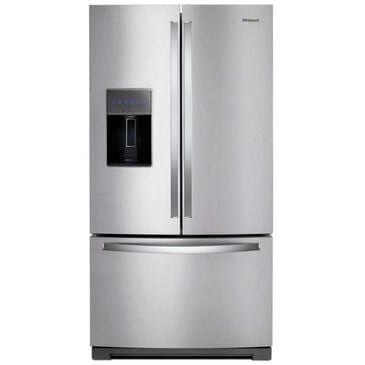 Whirlpool 27 Cu. Ft. 36" Wide French Door Refrigerator in Stainless Steel, , large