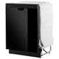 Amana 24" Built-In Dishwasher with Midnight Interior in Black, , large