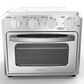 HOMLUX 16 Qt Air Fryer Toaster Oven in Silver, , large