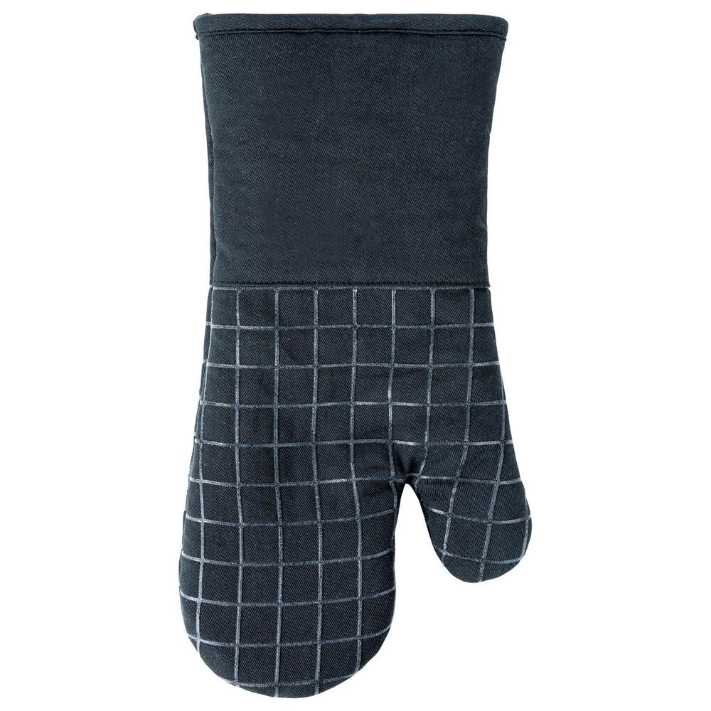 Harold Import Mrs. Anderson"s Baking Silicone Grip Oven Mitt in Black, , large