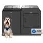 Maytag Pet Pro Top Load Washer and Electric Dryer Laundry Pair in Volcano Black, , large