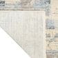 Nourison Drift Blue and Beige 7"10" x 10"2" Area Rug, , large