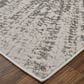 Feizy Micah 39LTF 8" x 10" Ivory and Silver Area Rug, , large
