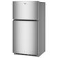 Whirlpool 21.3 Cu. Ft. Top Freezer Refrigerator with Total Coverage Cooling in Fingerprint Resistant Stainless Steel, , large