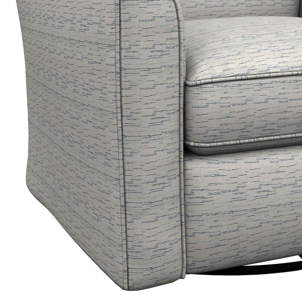 Best Home Furnishings Kaylee Swivel Glider in Marine, , large