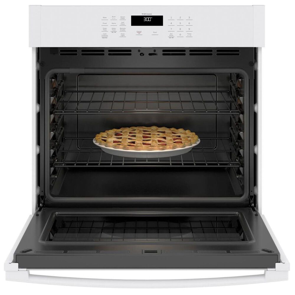 GE Appliances 30&quot; Single Electric Wall Oven in White, , large