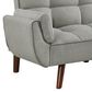 Pacific Landing Caufield Stationary Convertible Sofa Bed in Grey, , large