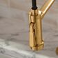 Kohler Edalyn Semi-Professional Kitchen Sink Faucet in Vibrant Brushed Moderne Brass, , large