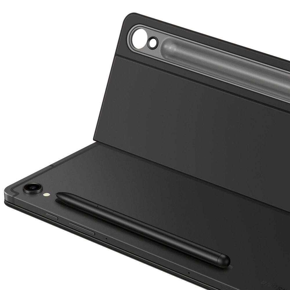 Samsung Book Cover Keyboard Slim for Galaxy Tab S9/S9 FE in Black, , large