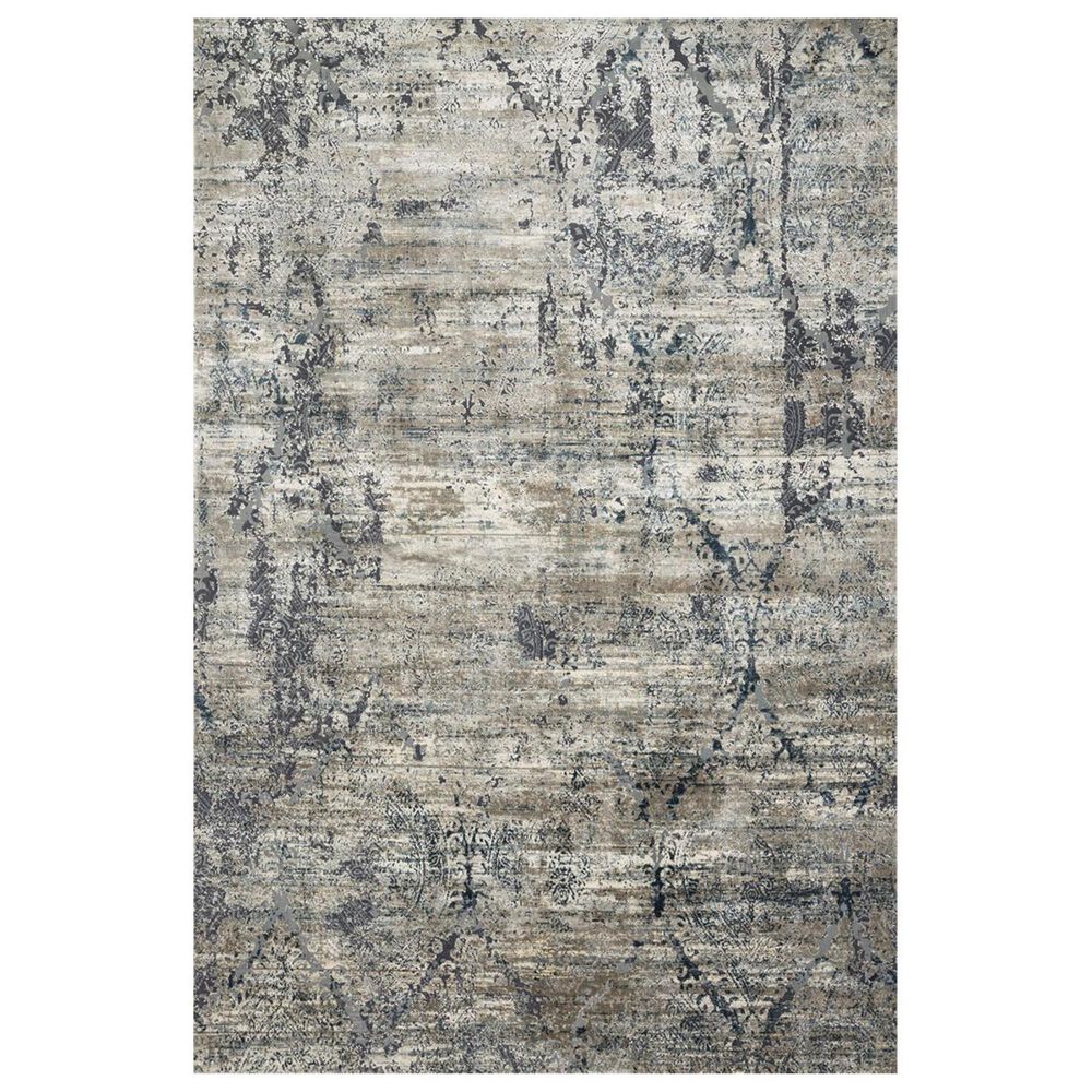 Loloi Cascade CAS-01 7"10" x 10"10" Taupe and Blue Area Rug, , large