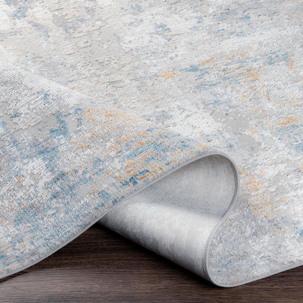 Surya Carmel 2&#39;7&quot; x 4&#39; Medium Gray and Taupe Area Rug, , large