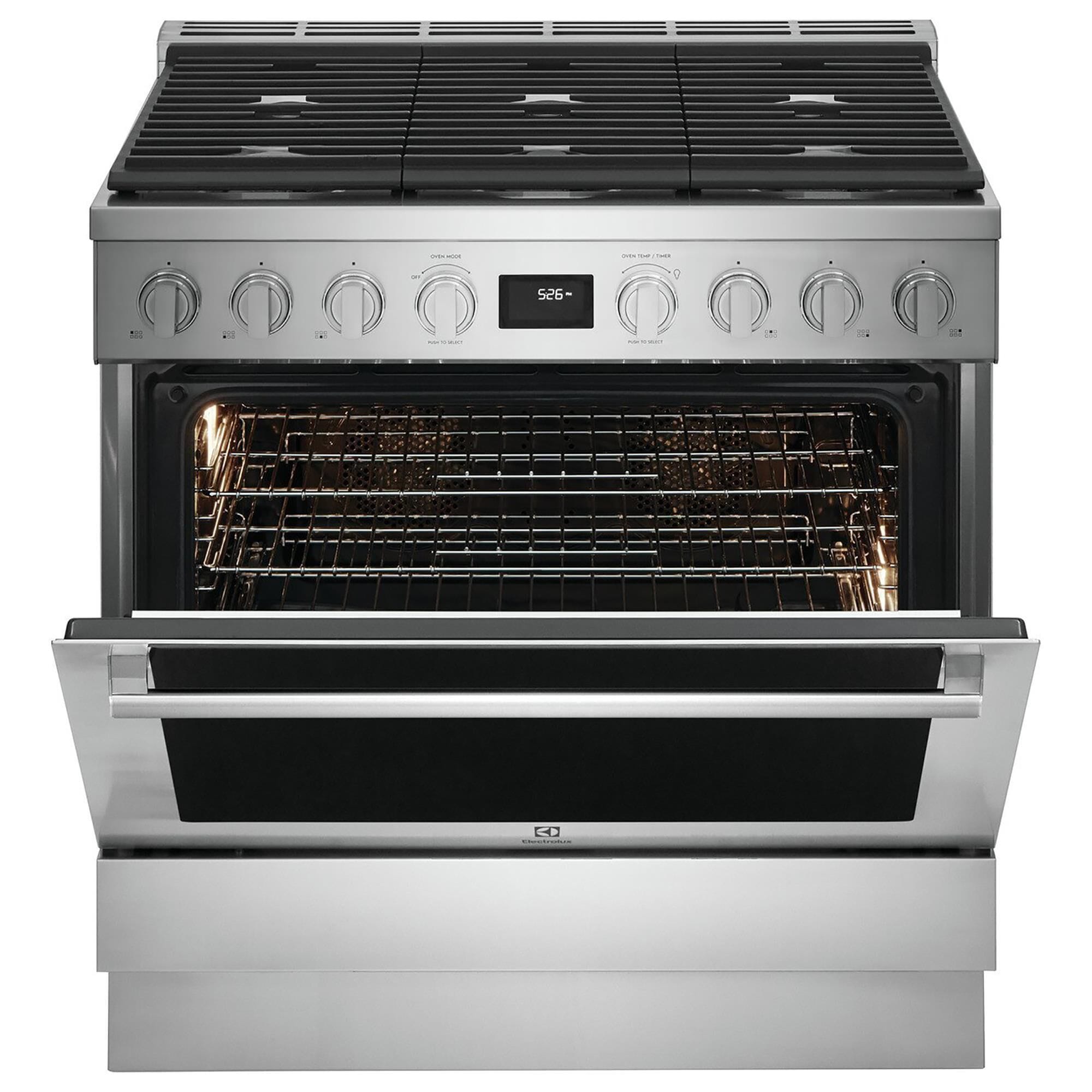 electrolux downdraft electric range