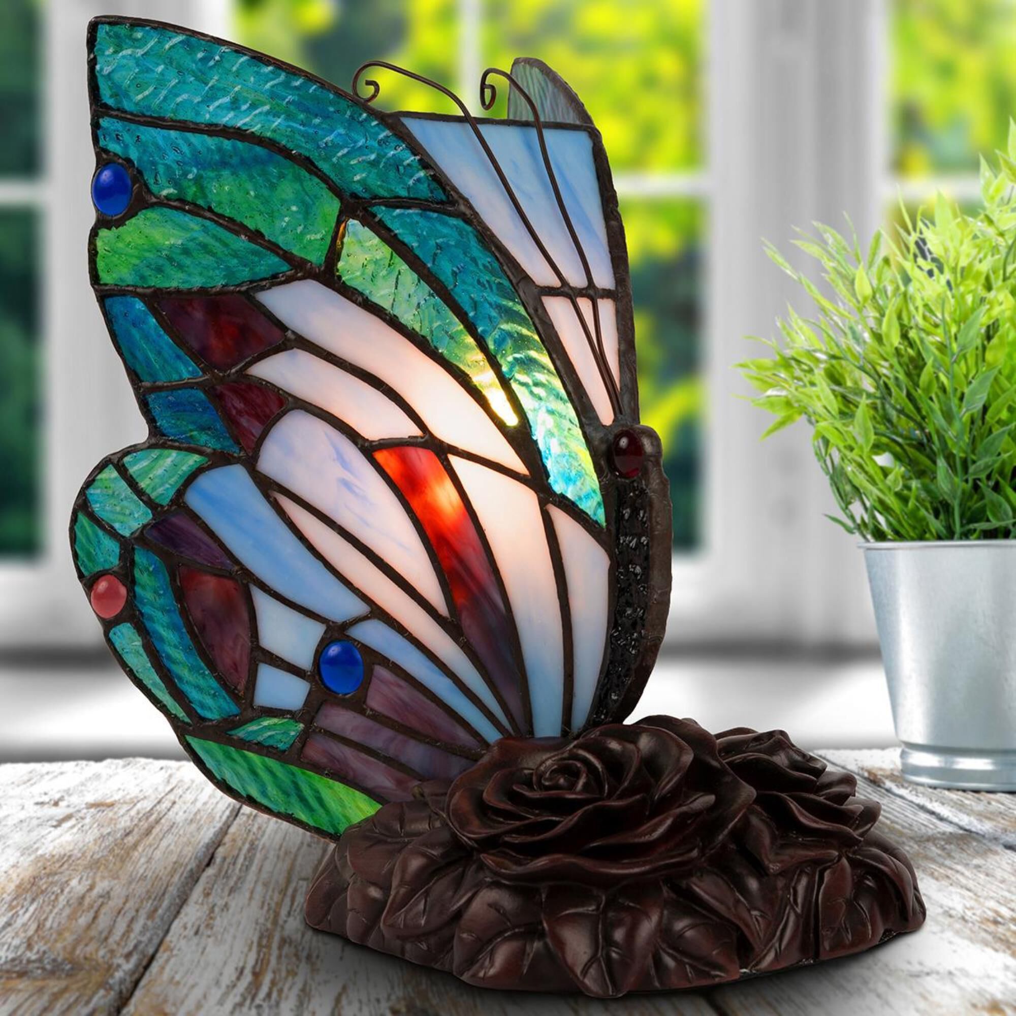 Dale tiffany stained glass lamp online