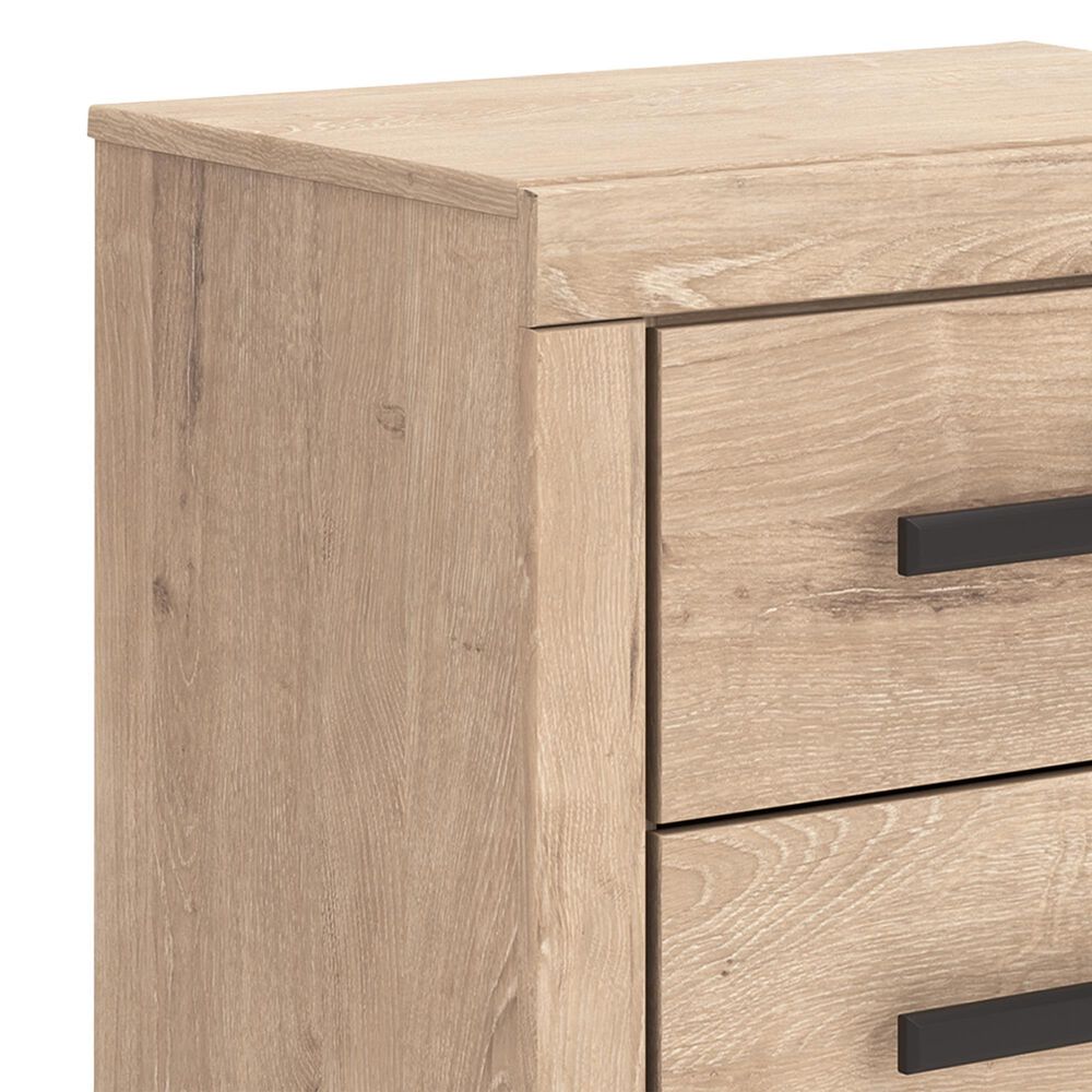 Ashley Sanginlane 2-Drawer Nightstand in Tan, , large