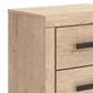 Ashley Sanginlane 2-Drawer Nightstand in Tan, , large