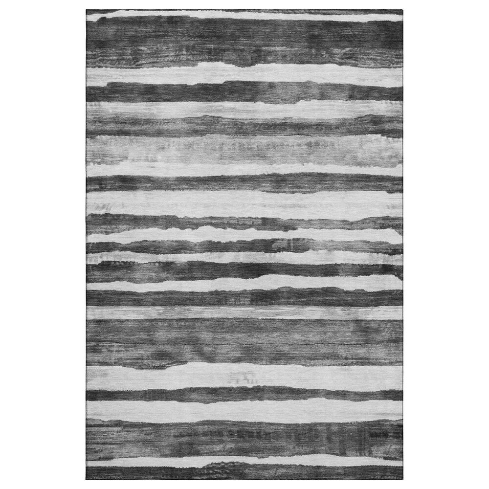 Dalyn Rug Company Neo NO16 10" x 14" Charcoal Area Rug, , large
