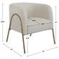 Uttermost Jacobsen Accent Chair in Off White, , large