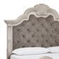 Ashley Bruchandi California King Upholstered Panel Bed in Antique White, , large