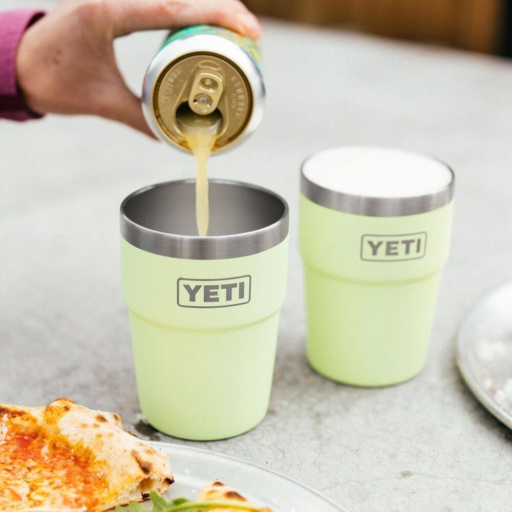 YETI Rambler 16 Oz Stackable Cup with MagSlider Lid in Grasshopper, , large