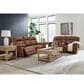 Ashley Healy Pier Power Reclining Sofa in Chocolate, , large