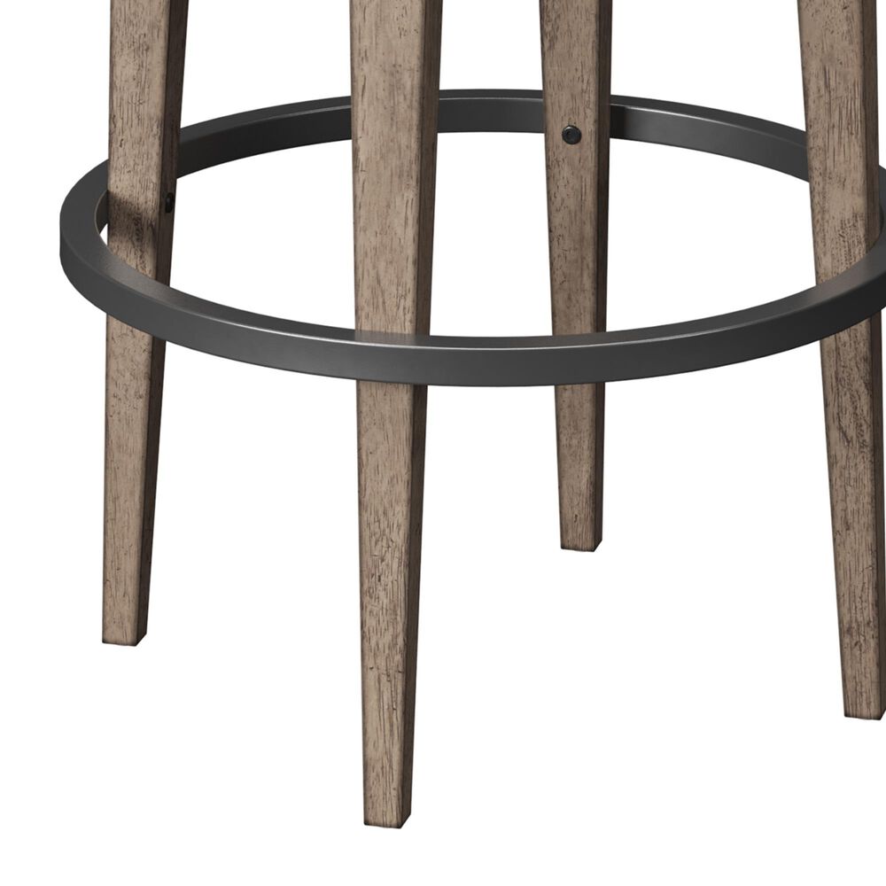 Emerald Home Furnishings Benton Swivel Bar Stool in Pecan Brown &#40;Set of 2&#41;, , large