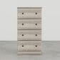 Lemoore Essential 23" 4-Drawer Chest in Swedish Grey Elm, , large