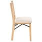 Linon Home Decor Bauer Cane Folding Side Chair in Natural, , large