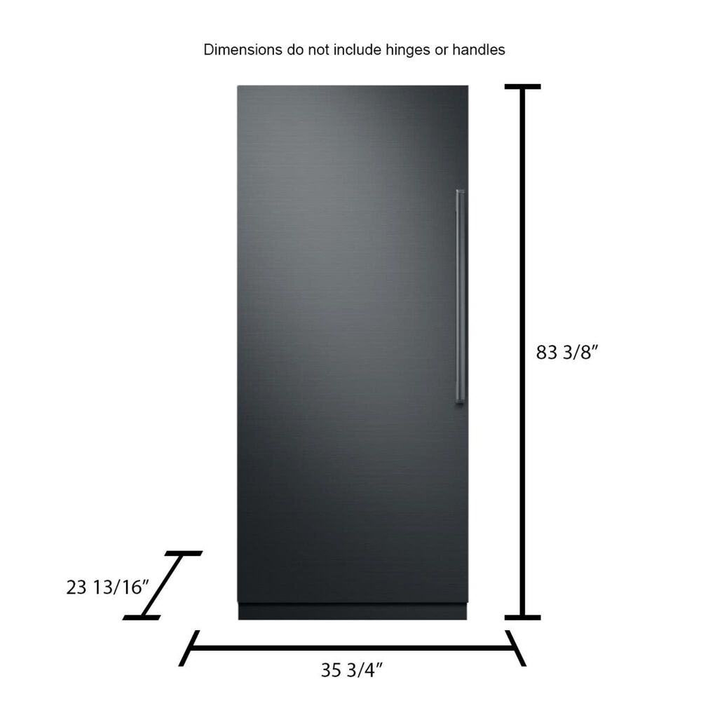 Dacor 36" Modernist Freezer Column with Left Hinge and Dual Icemakers - Panel Sold Separately, , large