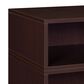 Regency Global Sourcing Niche Cubo 2-Piece Storage Cube Set in Truffle Brown, , large