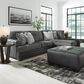 Ashley oversized accent ottoman, , large
