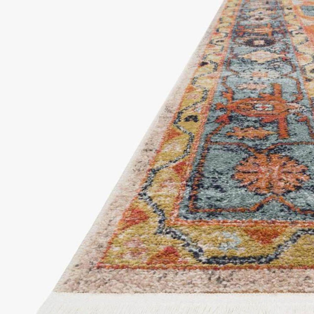 Magnolia Home Graham GRA-02 2&#39;3&quot; x 10&#39; Blue and Sunrise Runner, , large