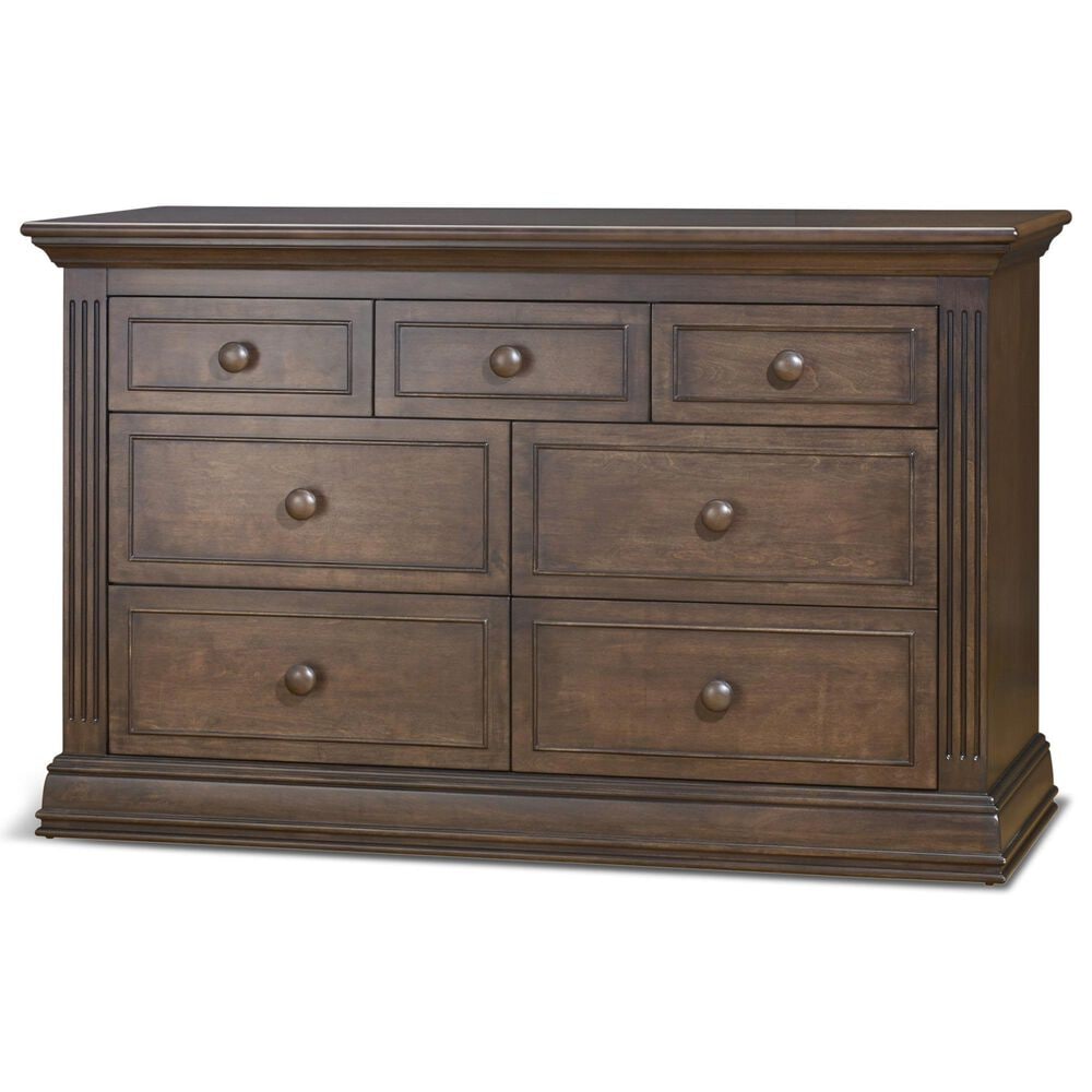 Sorelle Furniture Providence 7-Drawer Dresser in Chocolate, , large
