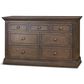 Sorelle Furniture Providence 7-Drawer Dresser in Chocolate, , large