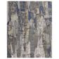 Feizy Clio 5" x 7"6" Blue and Gray Area Rug, , large