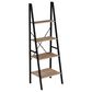 Timberlake Hastings Home 4-Tier Bookcase in Gray and Black, , large