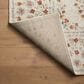 Rifle Paper Co Laurel Eleanor 5"3" x 7"8" Linen Area Rug, , large