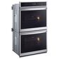 LG 2-Piece Kitchen Package with Print Proof Stainless Steel 9.4 Cu. Ft. Smart Double Wall Oven and Black 30" Induction Cooktop, , large