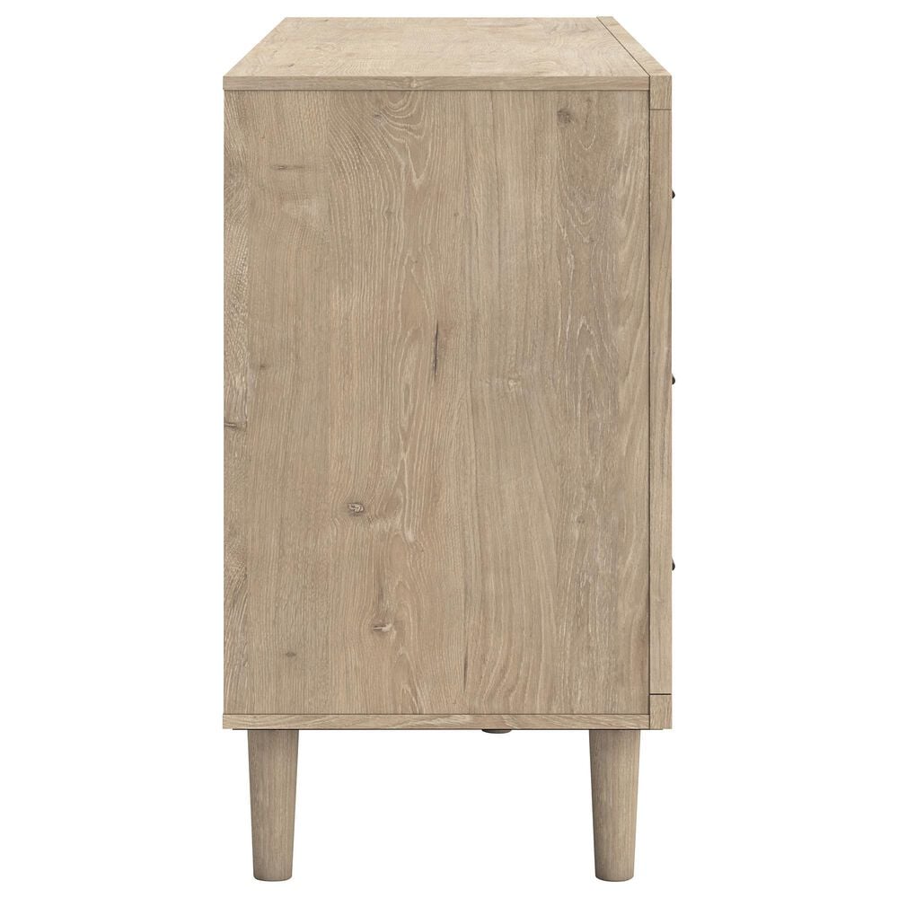 Ashley Cielden Dresser and Mirror in Two Tone, , large