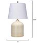 Splendor Living Eastland Table Lamp in Taupe and Silver, , large