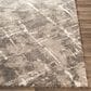 Surya Tuscany TUS-2300 White, Light Beige and Dark Brown 7"10" Square Area Rug, , large