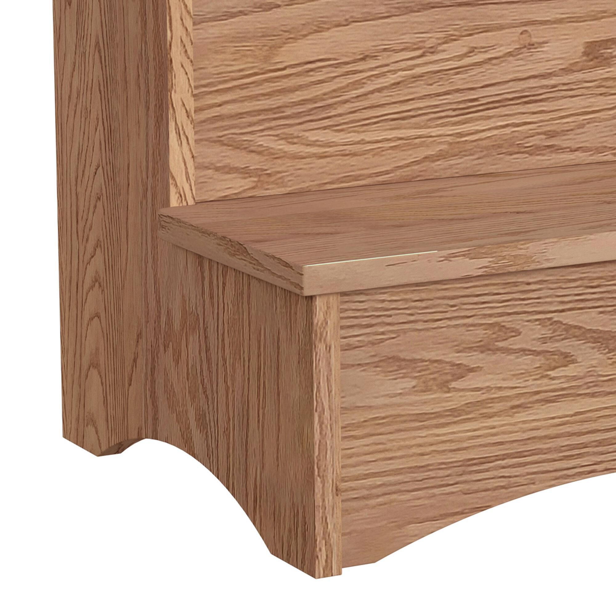 Hawthorne Furniture Oak Park Step Stool in Taupe