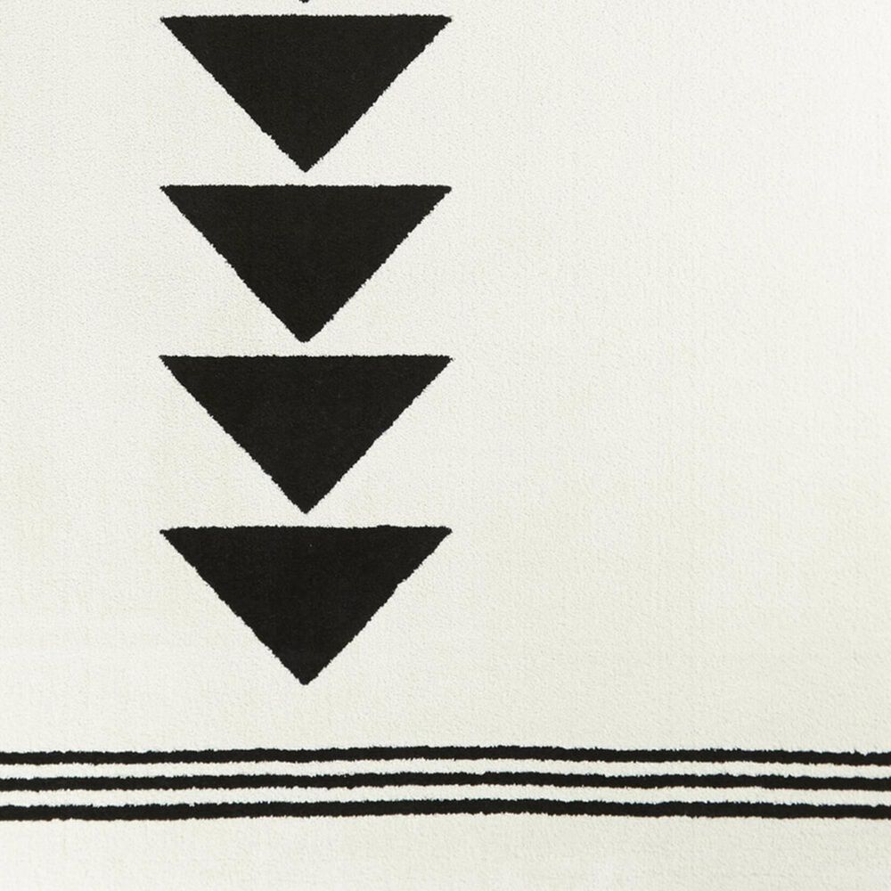 Balta Rugs Everett 5&#39;3&quot; x 7&#39; Black Area Rug, , large