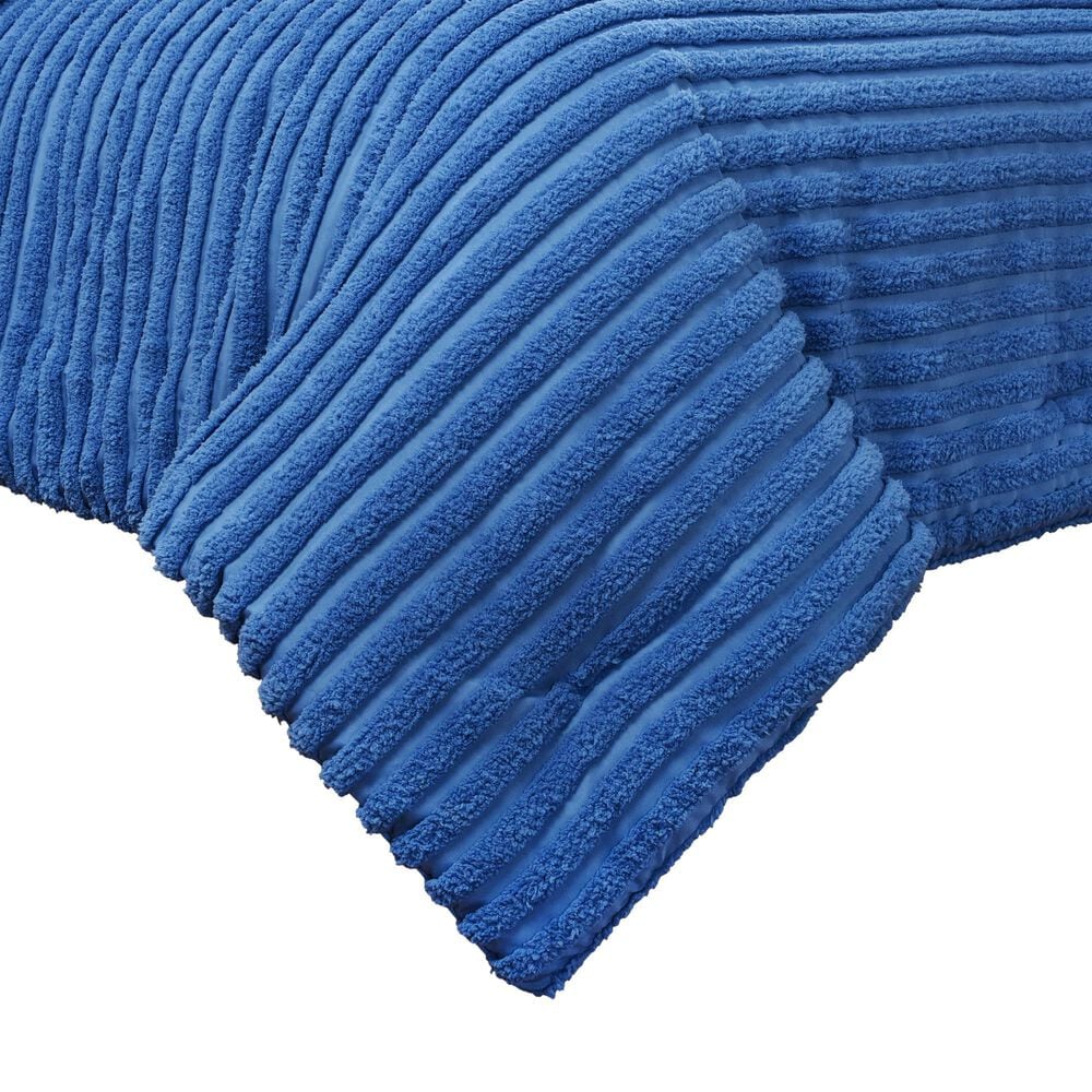 J. Queen New York Darby 3-Piece Full/Queen Comforter Set in Azure, , large