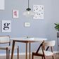 Golden Lighting Ingalls Large Pendant in Matte Black with Clear Glass, , large