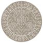 Rifle Paper Co. x Loloi Maison 3" Round Bough Natural Area Rug, , large