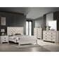Crown Mark Valor 3-Piece Queen Bedroom Set with Two Nightstands in Light Gray, , large